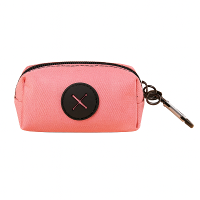 distributeur sacs à déjections variante rose
