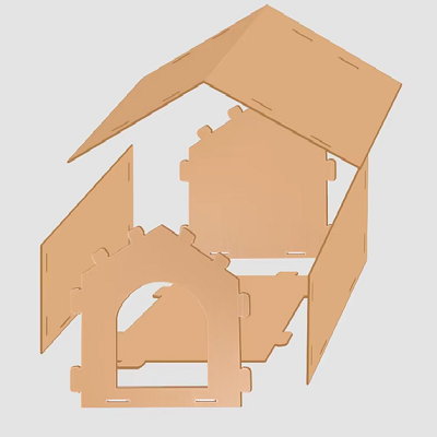 abri pour chat assemblage rapide