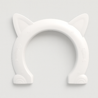 chatière GrosMinet variante blanche