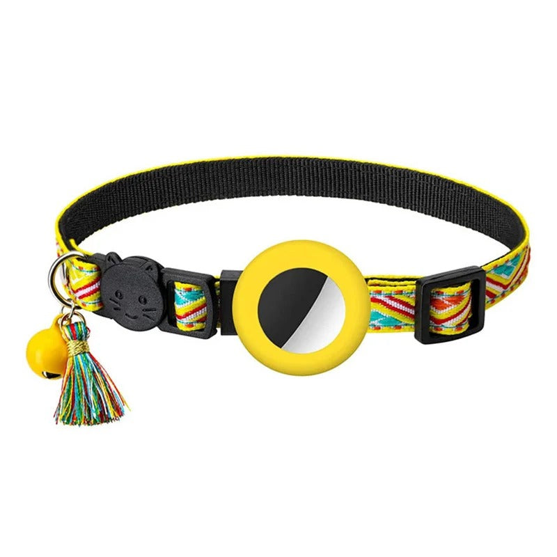 collier gps chat Mojave variante jaune