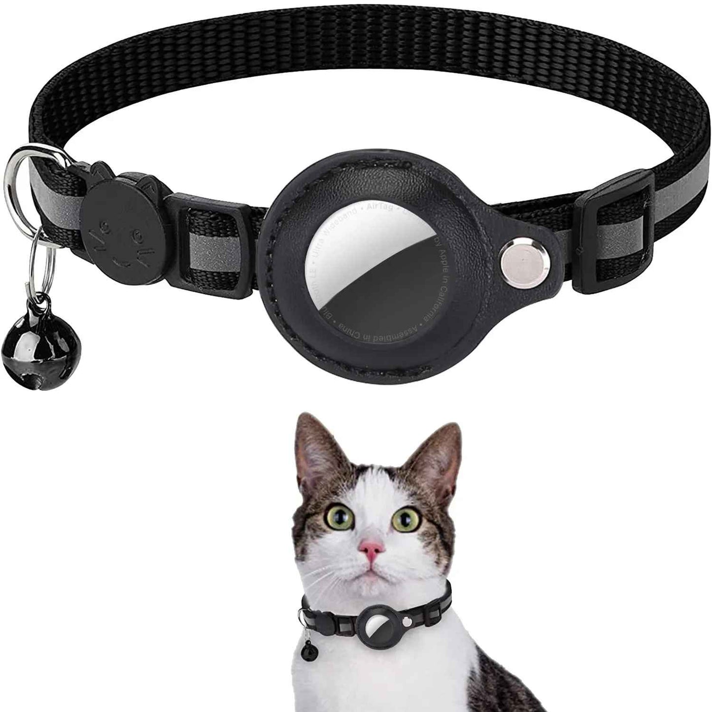 collier gps chat charlie noir