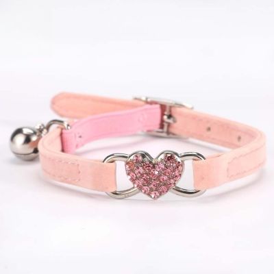 collier pour chat couleur rose