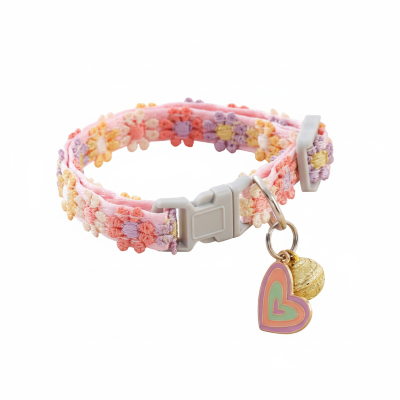 collier pour chat variante coeur
