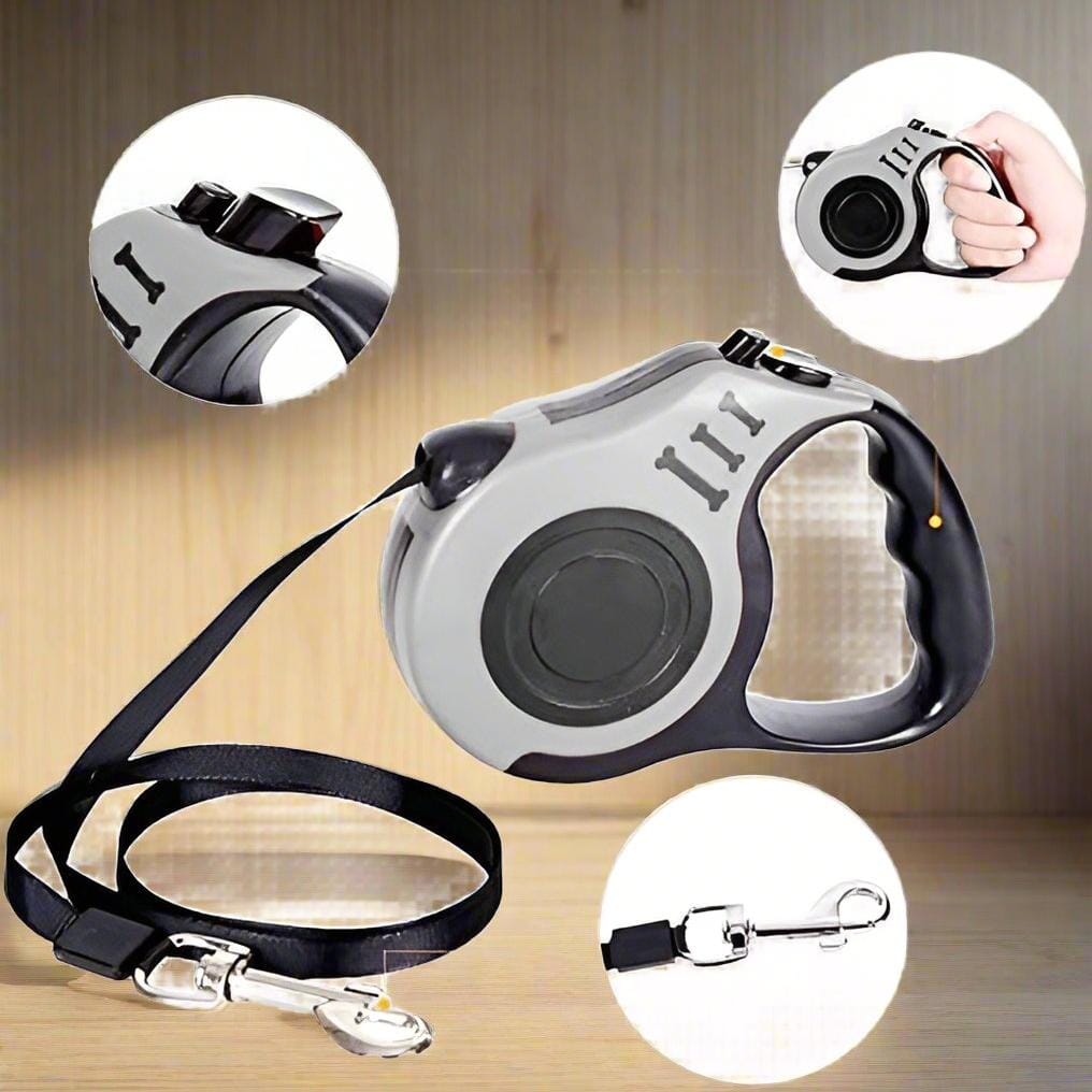 Laisse pour Chat - CatRetractablLeash™ - Noir - chatnomade