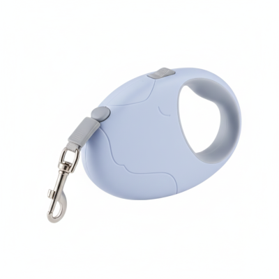 laisse pour chat rétractable variante bleue