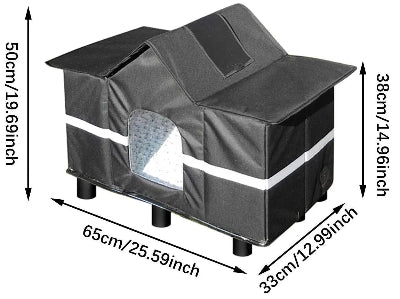 maison pour chat extérieur isolée dimensions