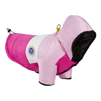 manteau pour chat coupe-vent rose