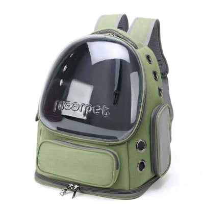 sac a dos chat chatbulle vert