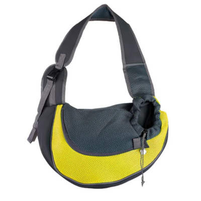 sac de transport pour chat Décontracté jaune