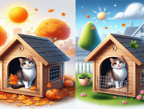 Abris et Maisons pour Chat:  Le Guide Complet - Chat Nomade