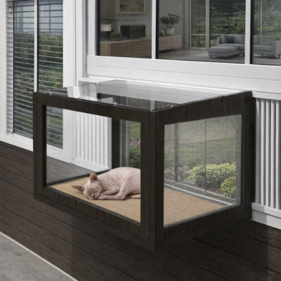 enclos extérieur de jeux pour chats