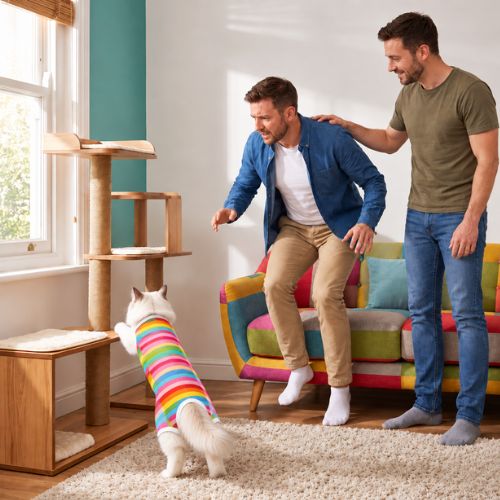 body chat stérilisation anti-stress