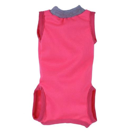 body post-opératoire chat rose