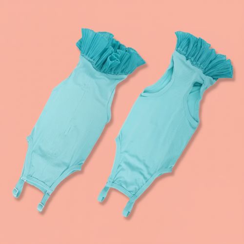 Body pour chat post-chirurgie avant et arrière