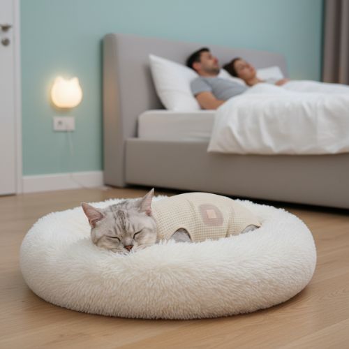 Body pour chat anti-léchage anti-stress