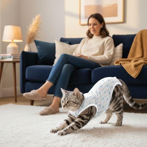 Body pour chat liberté de mouvement