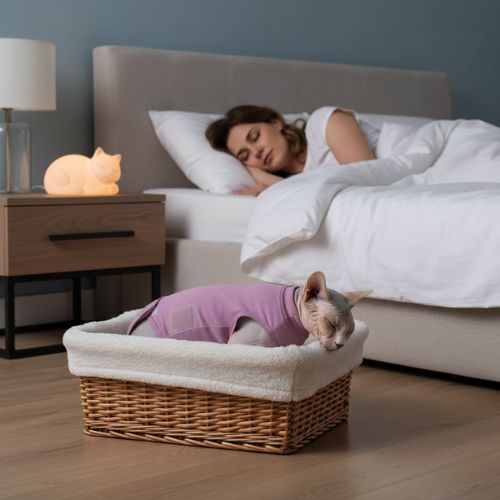 Body pour chat confortable pour le repos