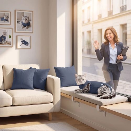 Body pour chat sécuritaire