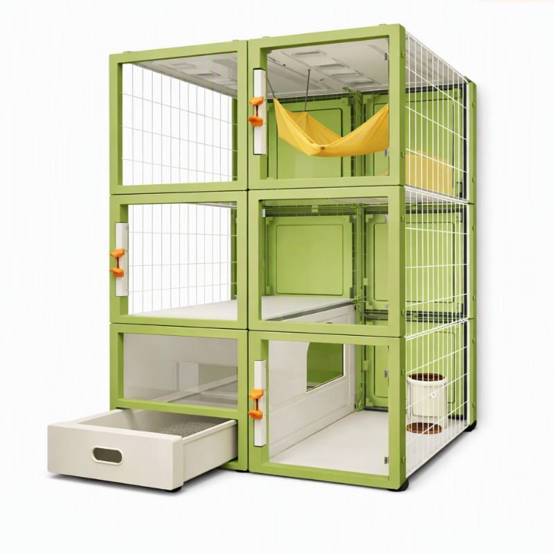 Catio balcon triple vertical