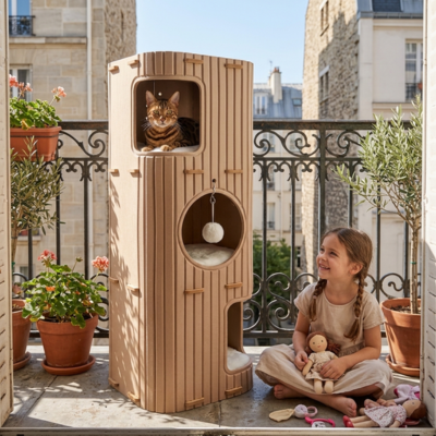 Catio balcon Petit Espace appartement