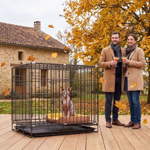 catio pour chat sécurisé confortable