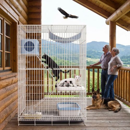 catio pour chat sécurisé extérieur