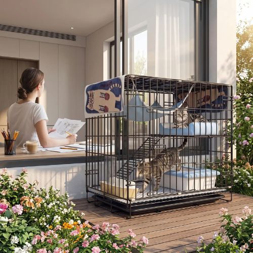 catio pour chat sécurisé petit espace