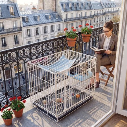 catio pour chat sécurisé pour balcon