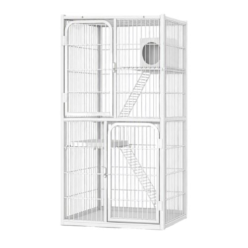 catio pour chats sécurisé vertical