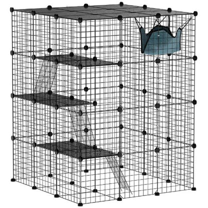 Catio pour chats Modulable carré