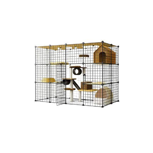 catio pour chats modulable horizontal