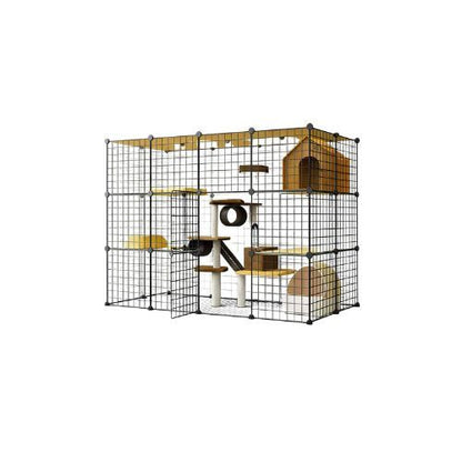 catio pour chats modulable horizontal