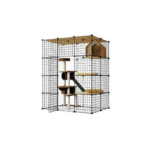 catio pour chats modulable vertical