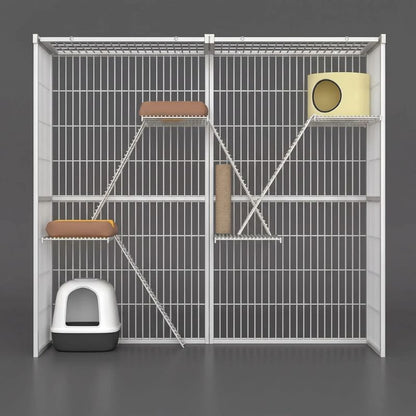 catio pour chats sécurisé intérieur