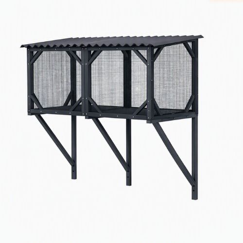 Catio pour chats sécurisé extérieur