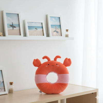 collerette chat écrevisse en présentation