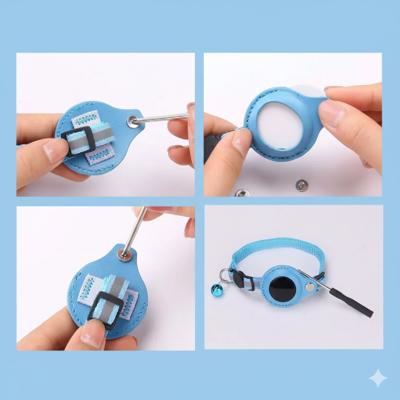 collier gps pour chat installation airtag