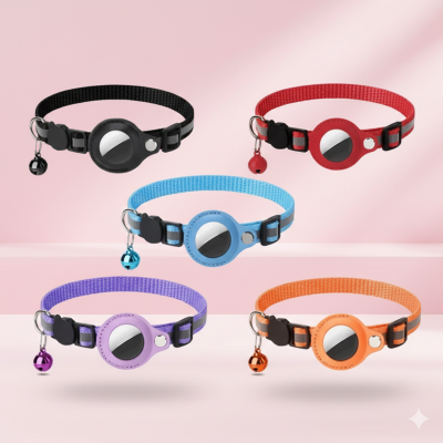 collier GPS pour chat couleurs