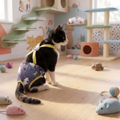 Couche pour chat incontinence confort