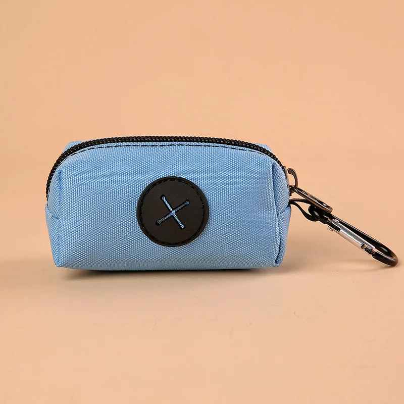 Distributeur sacs a dejections PochettePoopAway bleu