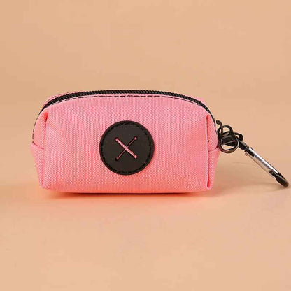 Distributeur sacs a dejections PochettePoopAway rose