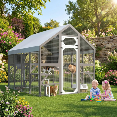 enclos extérieur pour chat XXL 