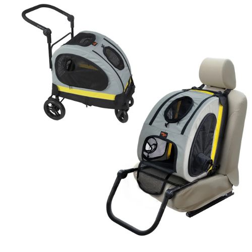 Poussette chat siège auto