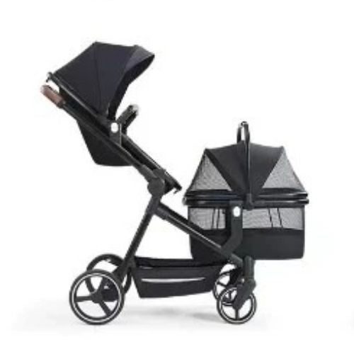 poussette chat et bébé Confort Duo