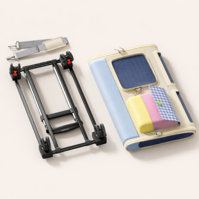 poussette chats multifonction compacte et pliable