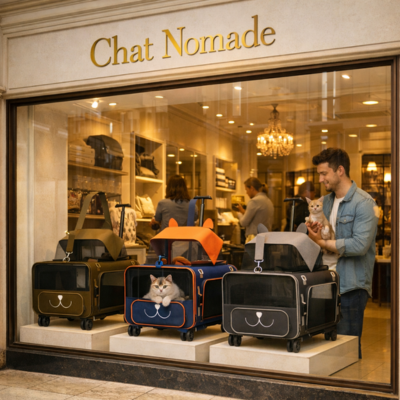 Poussette pour chat Chariot de Voyage modèles