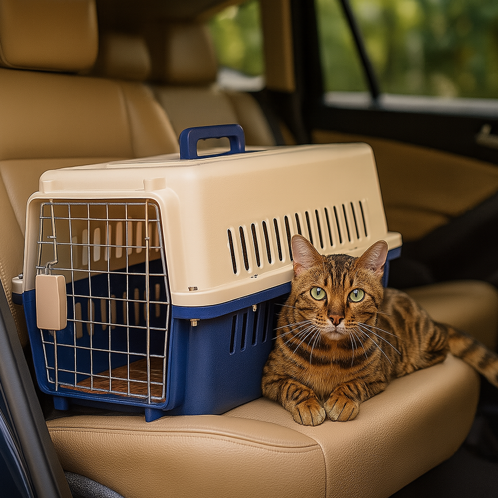 caisse de transport pour chat Avion marine