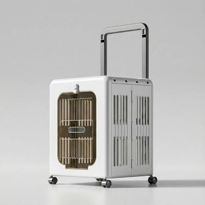 caisse de transport pour chat homologuée IATA grise