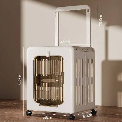 caisse de transport pour chat homologuee variante beige