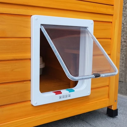catio balcon avec chatière